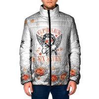 Funny Valentines Day Padded Jacket Cupid Says 67