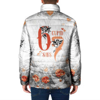 Funny Valentines Day Padded Jacket Cupid Says 67