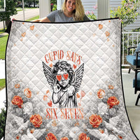 Funny Valentines Day Quilt Cupid Says 67