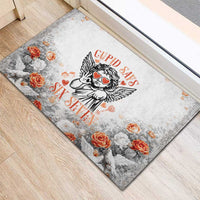 Funny Valentines Day Rubber Doormat Cupid Says 67