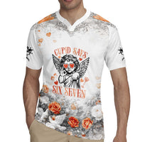 Funny Valentines Day Rugby Jersey Cupid Says 67