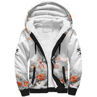 Funny Valentines Day Sherpa Hoodie Cupid Says 67