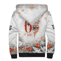 Funny Valentines Day Sherpa Hoodie Cupid Says 67