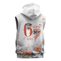 Funny Valentines Day Sleeveless Hoodie Cupid Says 67