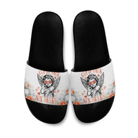 Funny Valentines Day Slide Sandals Cupid Says 67