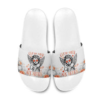 Funny Valentines Day Slide Sandals Cupid Says 67