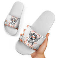 Funny Valentines Day Slide Sandals Cupid Says 67