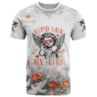 Funny Valentines Day T Shirt Cupid Says 67