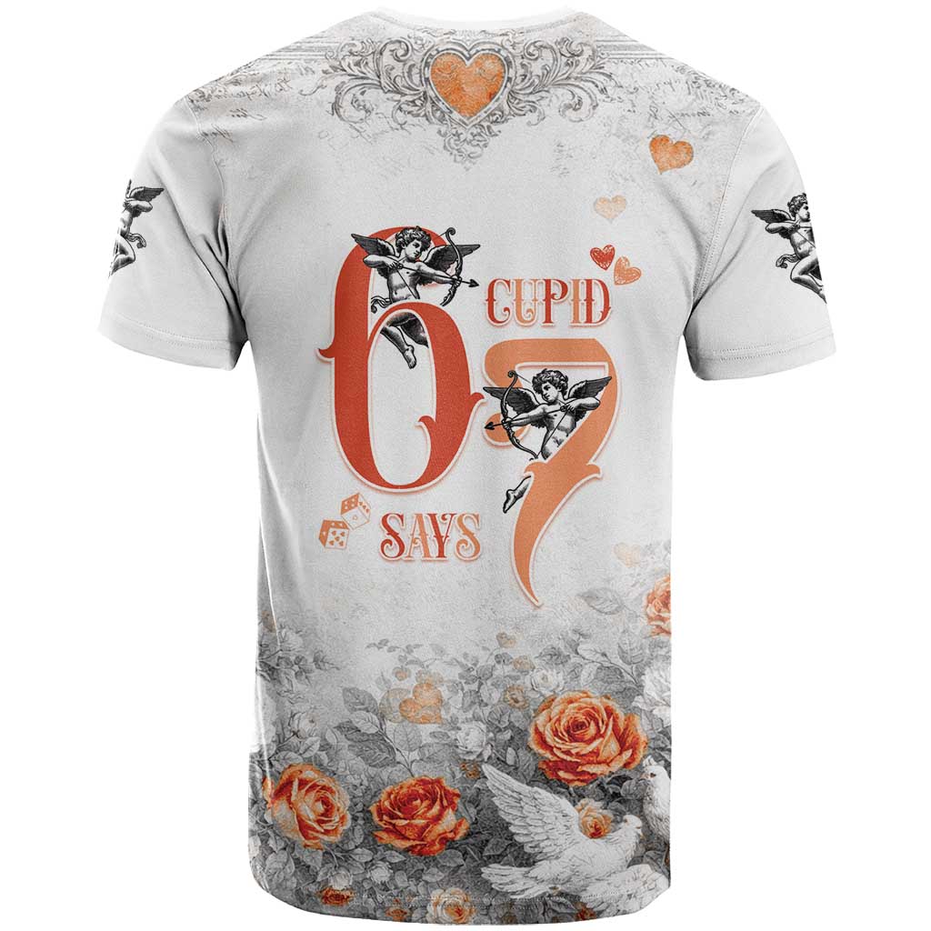 Funny Valentines Day T Shirt Cupid Says 67
