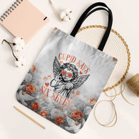 Funny Valentines Day Tote Bag Cupid Says 67