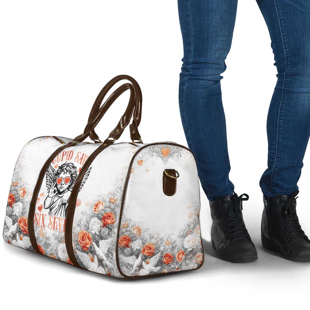 Funny Valentines Day Travel Bag Cupid Says 67