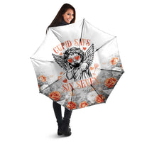 Funny Valentines Day Umbrella Cupid Says 67