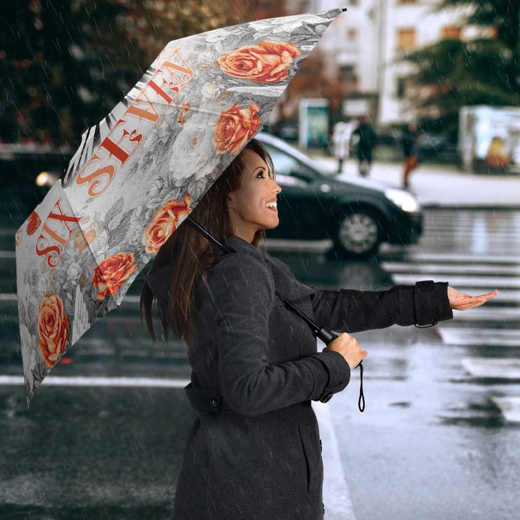 Funny Valentines Day Umbrella Cupid Says 67