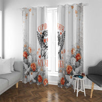 Funny Valentines Day Window Curtain Cupid Says 67