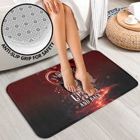 Skull Valentines Day Bathroom Set I Love You To The Upside Down And Back