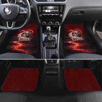 Skull Valentines Day Car Mats I Love You To The Upside Down And Back