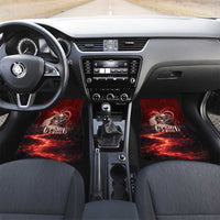 Skull Valentines Day Car Mats I Love You To The Upside Down And Back