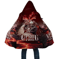 Skull Valentines Day Cloak I Love You To The Upside Down And Back