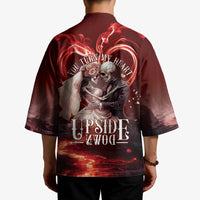 Skull Valentines Day Kimono I Love You To The Upside Down And Back