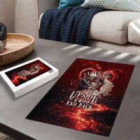 Skull Valentines Day Puzzle I Love You To The Upside Down And Back