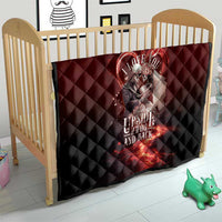 Skull Valentines Day Quilt I Love You To The Upside Down And Back
