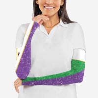 Mardi Gras Crown Arm Sleeves Western Yoke Glitter Style