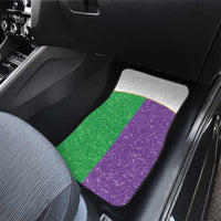Mardi Gras Crown Car Mats Western Yoke Glitter Style