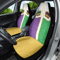 Mardi Gras Crown Car Seat Cover Western Yoke Glitter Style