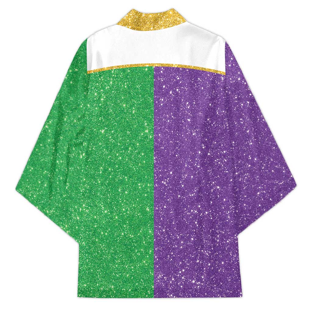 Mardi Gras Crown Kimono Western Yoke Glitter Style