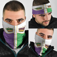 Mardi Gras Crown Neck Gaiter Western Yoke Glitter Style