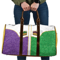 Mardi Gras Crown Travel Bag Western Yoke Glitter Style