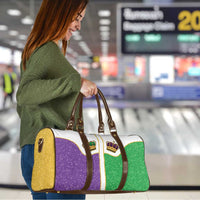 Mardi Gras Crown Travel Bag Western Yoke Glitter Style
