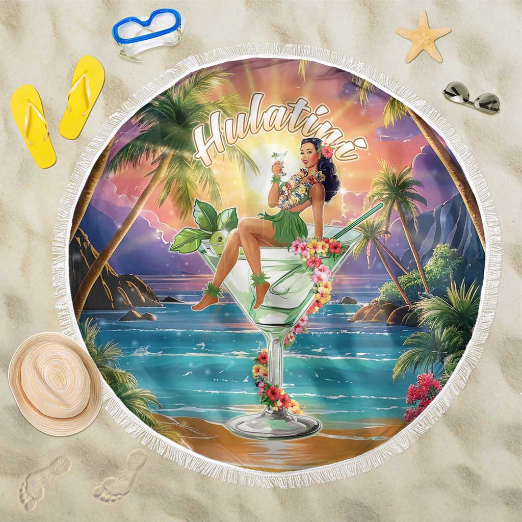Aloha Hawaii Beach Blanket Hula Martini Tropical Vibes - Wonder Print Shop