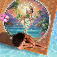 Aloha Hawaii Beach Blanket Hula Martini Tropical Vibes - Wonder Print Shop