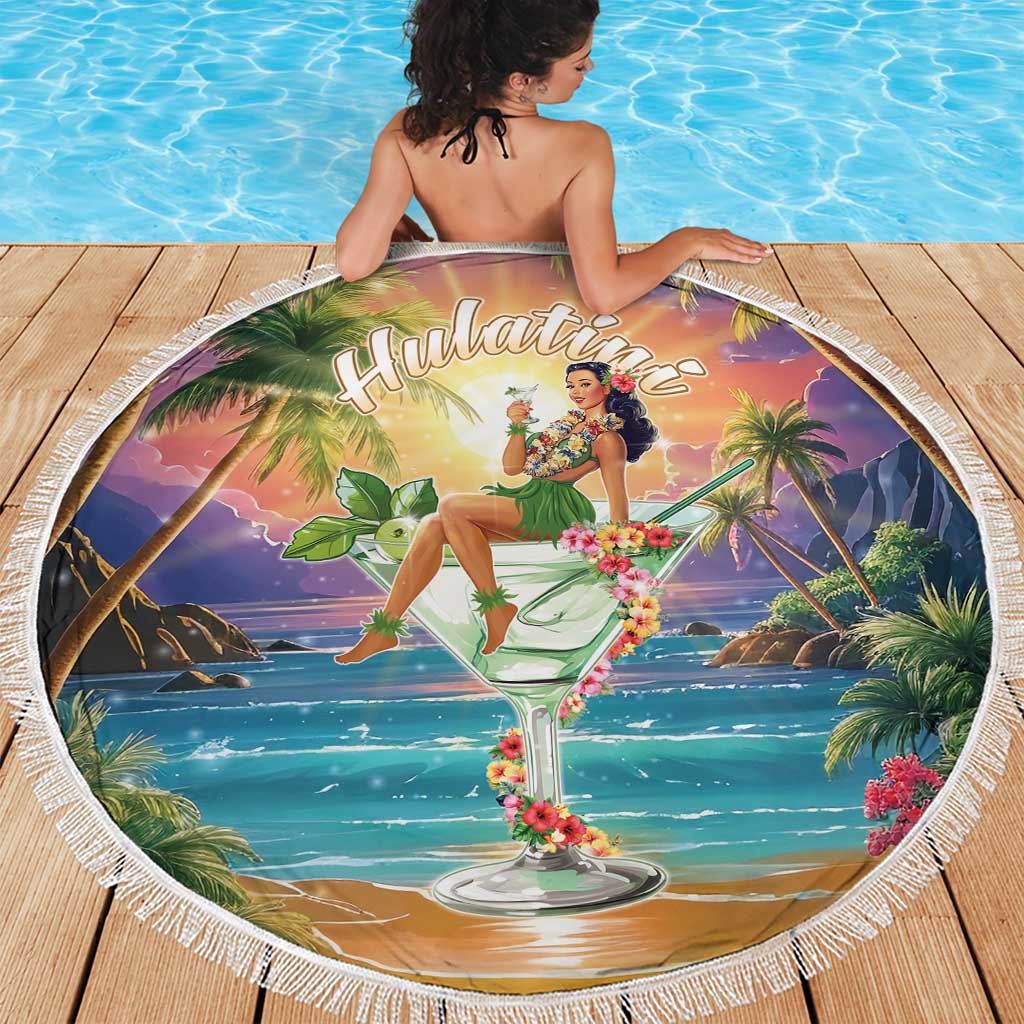 Aloha Hawaii Beach Blanket Hula Martini Tropical Vibes - Wonder Print Shop