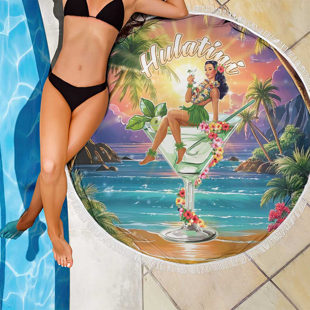 Aloha Hawaii Beach Blanket Hula Martini Tropical Vibes - Wonder Print Shop