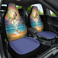 Aloha Hawaii Car Seat Cover Hula Martini Tropical Vibes - Wonder Print Shop