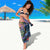 Aloha Hawaii Sarong Hula Martini Tropical Vibes - Wonder Print Shop