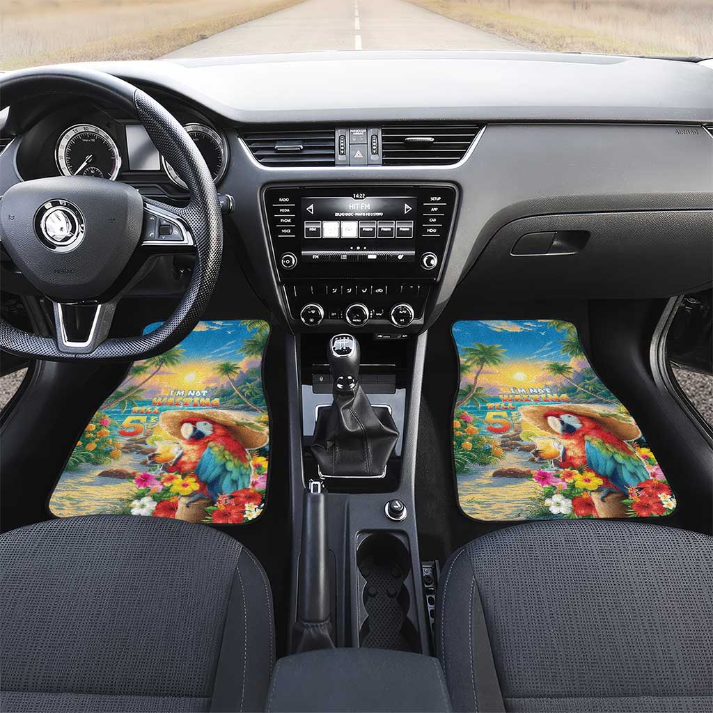 Hawaii Parrot Car Mats Im Not Waiting Till 5 Oclock
