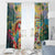 Hawaii Parrot Window Curtain Im Not Waiting Till 5 Oclock - Wonder Print Shop