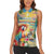 Hawaii Parrot Women Sleeveless Polo Shirt Im Not Waiting Till 5 Oclock - Wonder Print Shop