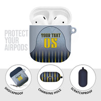 Custom Antigua And Barbuda 2026 Cricket AirPods Case Fly High Falcons