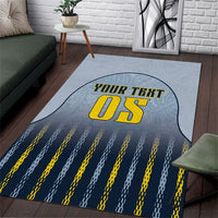 Custom Antigua And Barbuda 2026 Cricket Area Rug Fly High Falcons