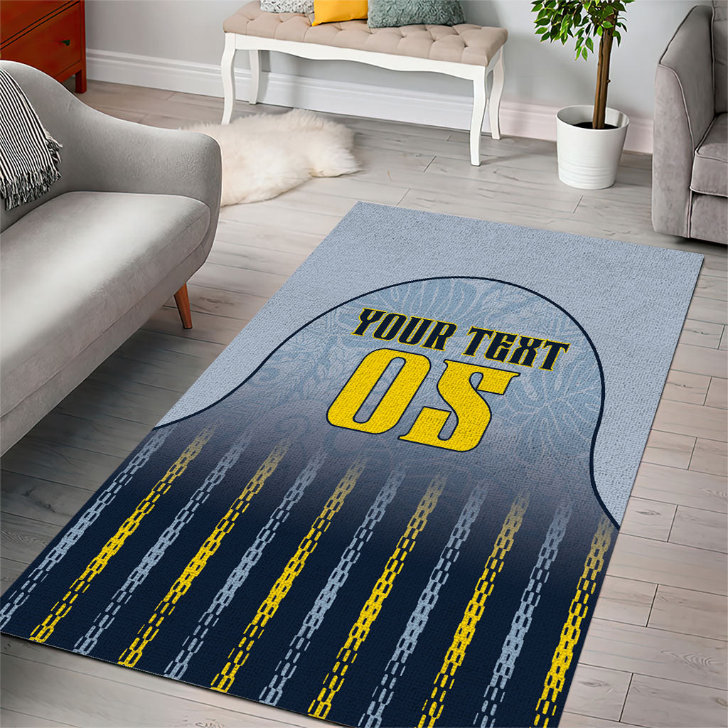 Custom Antigua And Barbuda 2026 Cricket Area Rug Fly High Falcons