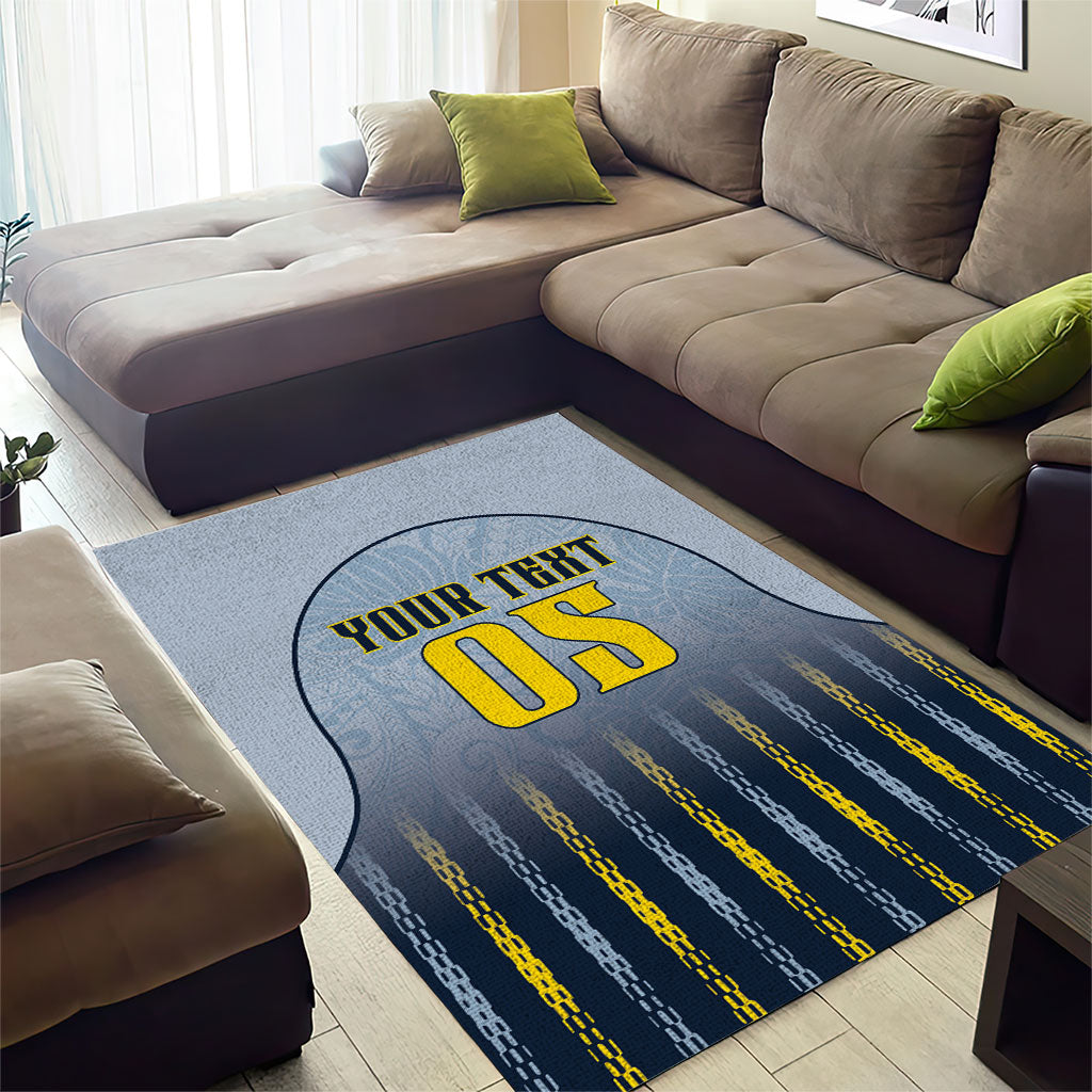 Custom Antigua And Barbuda 2026 Cricket Area Rug Fly High Falcons