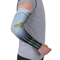 Custom Antigua And Barbuda 2026 Cricket Arm Sleeves Fly High Falcons