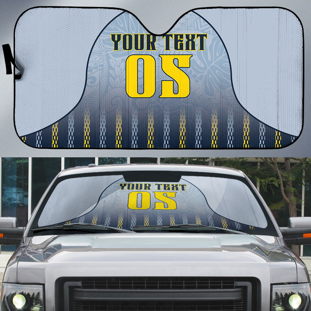 Custom Antigua And Barbuda 2026 Cricket Auto Sun Shade Fly High Falcons