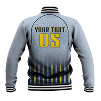 Custom Antigua And Barbuda 2026 Cricket Baseball Jacket Fly High Falcons