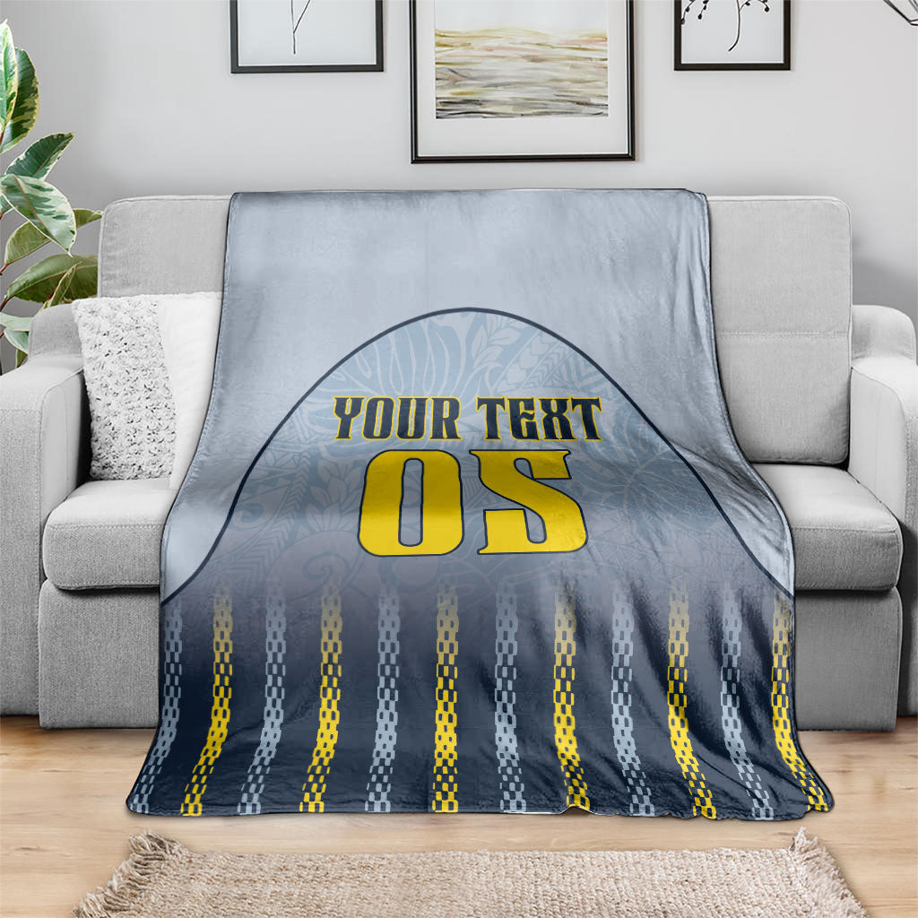 Custom Antigua And Barbuda 2026 Cricket Blanket Fly High Falcons