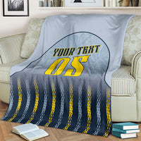Custom Antigua And Barbuda 2026 Cricket Blanket Fly High Falcons